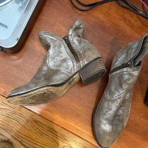 Stylish Silver Ankle Boots for Women